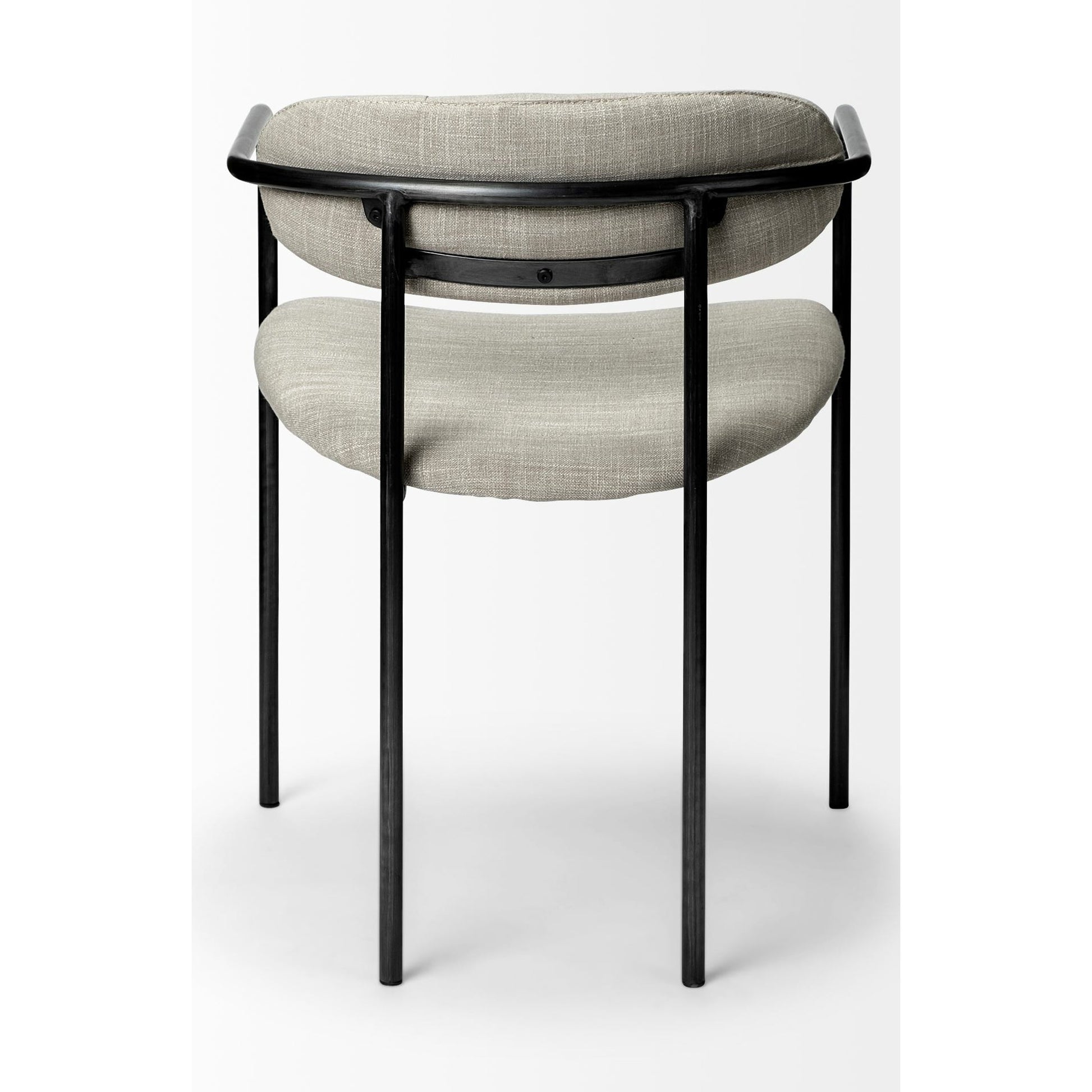 Parker Upholstered Dining Chair (Set of 2) by Mercana in black. Made from unique in a modern style.