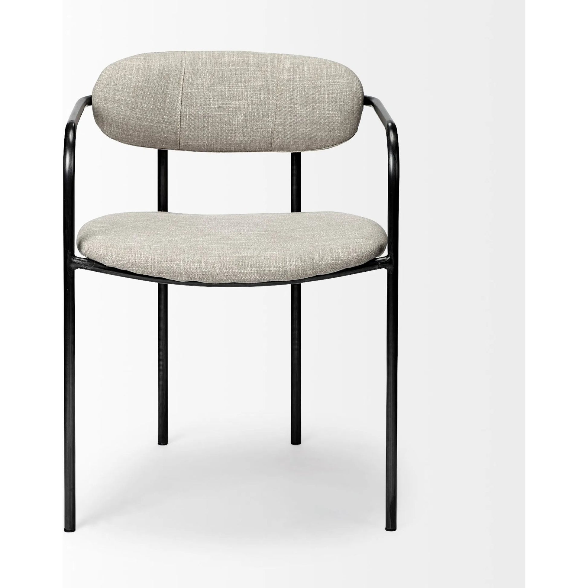 Parker Upholstered Dining Chair (Set of 2) by Mercana in black. Made from unique in a modern style.
