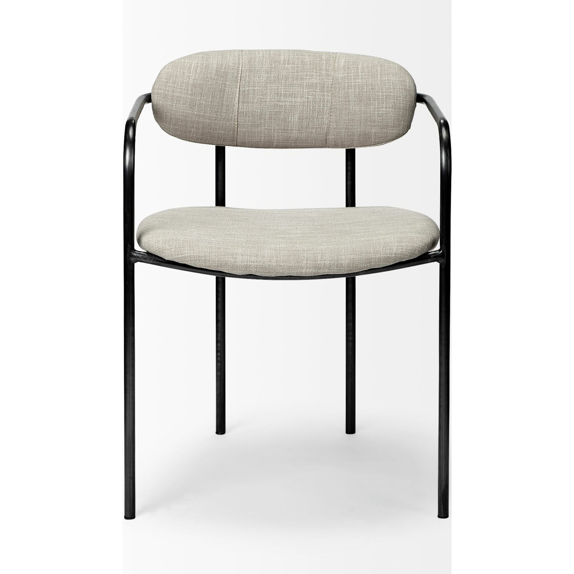 Parker Upholstered Dining Chair (Set of 2) by Mercana in black. Made from unique in a modern style.