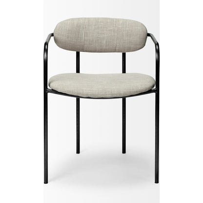 Parker Upholstered Dining Chair (Set of 2) by Mercana in black. Made from unique in a modern style.