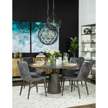 Maxwell Dining Table by Mercana. Made from stone in a modern style.