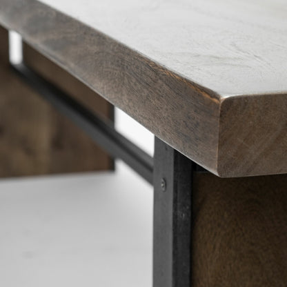 Ledger Bench by Mercana in natural. Made from unique in a modern style.