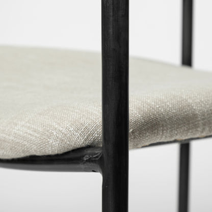 Parker Upholstered Dining Chair (Set of 2) by Mercana in black. Made from unique in a modern style.