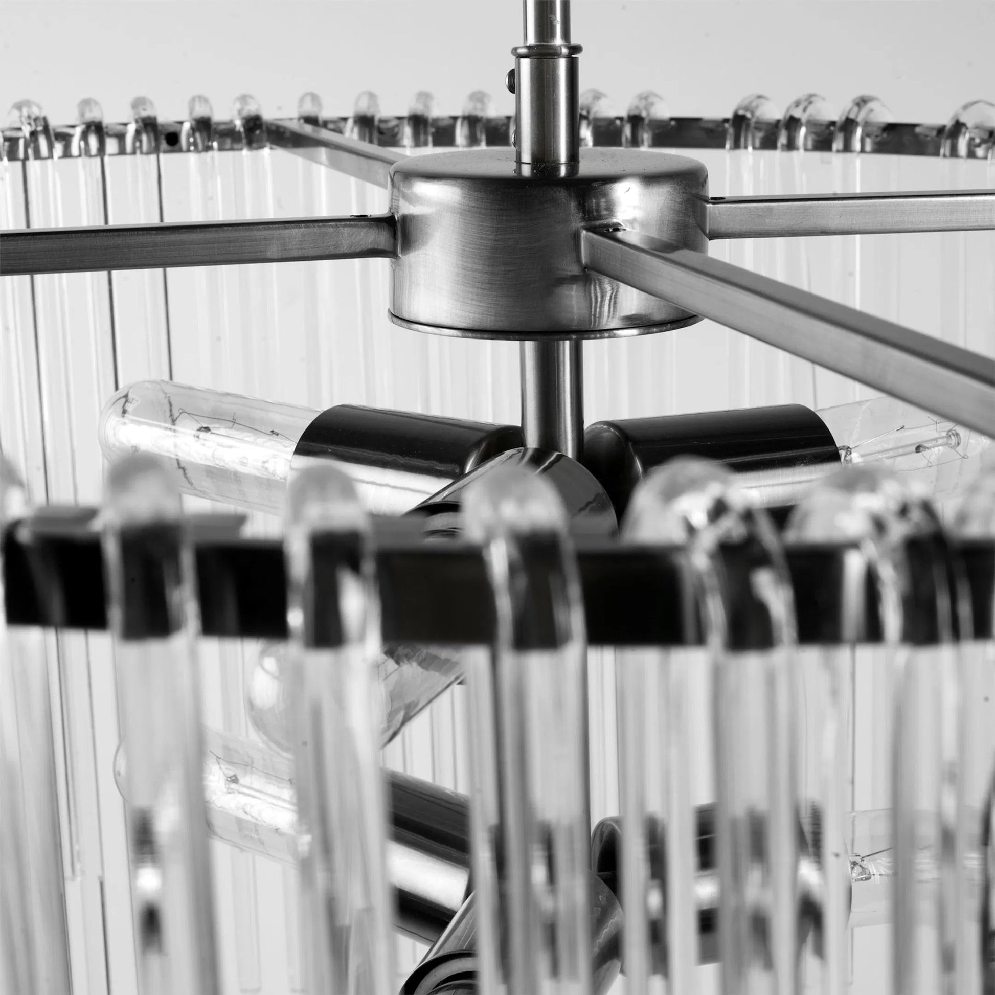 Anna Chandelier by Mercana in natural. Made from unique in a modern style.