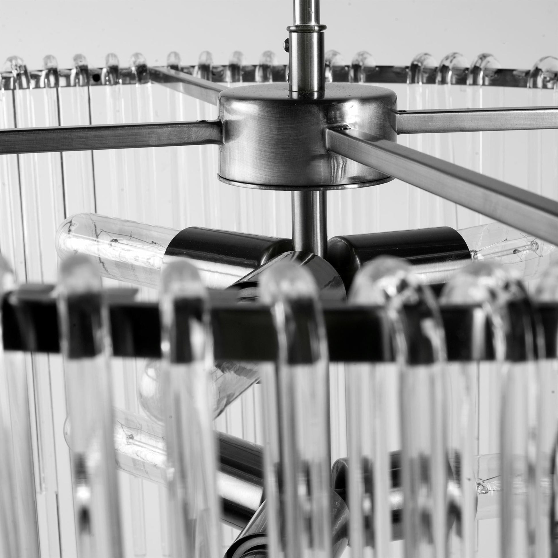 Anna Chandelier by Mercana in natural. Made from unique in a modern style.