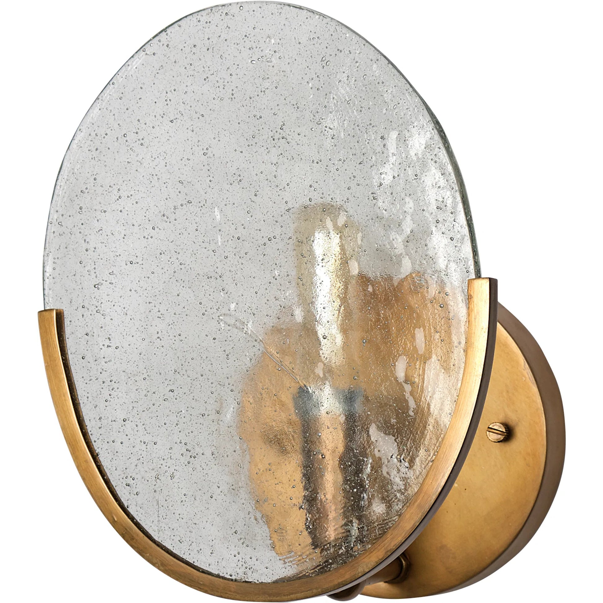 Rubeus Wall Sconce by Mercana in natural. Made from unique in a modern style.
