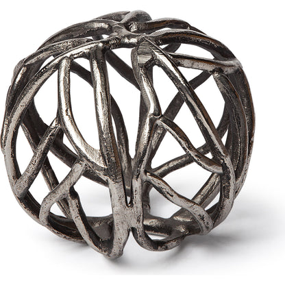 Sphaira I Cast Aluminum Decorative Tree Branch Orb by Mercana. Made from unique in a eclectic & global style.
