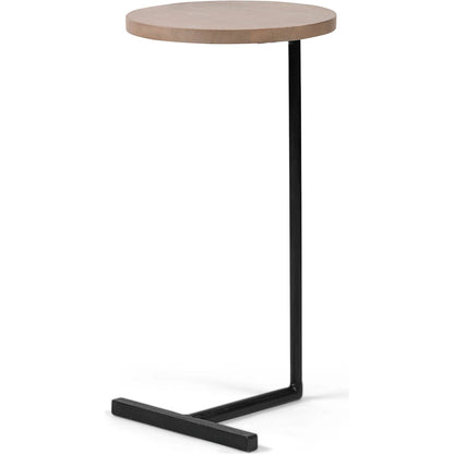 Ballatine Wood Accent Table by Mercana in natural. Made from unique in a modern style.