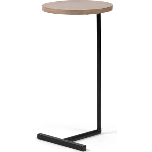 Ballatine Accent Table by Mercana in natural. Made from unique in a modern style.