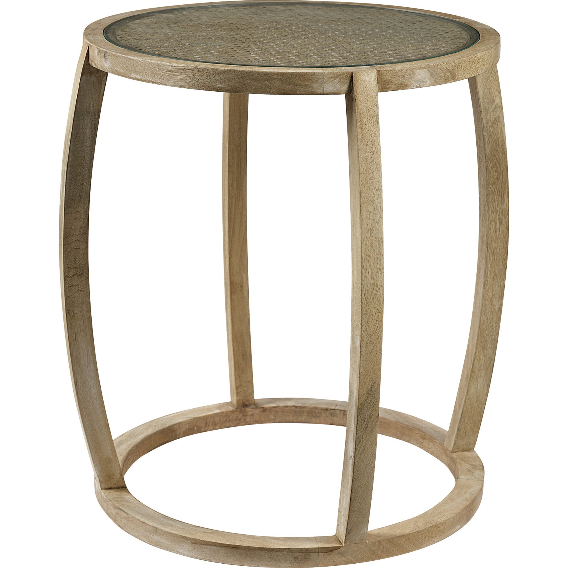 Hubbard Accent Table by Mercana in natural. Made from unique in a modern style.