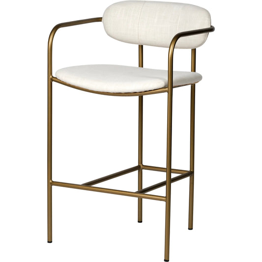 Parker Upholstered Seat Bar/Counter Stool by Mercana. Made from unique in a modern style.