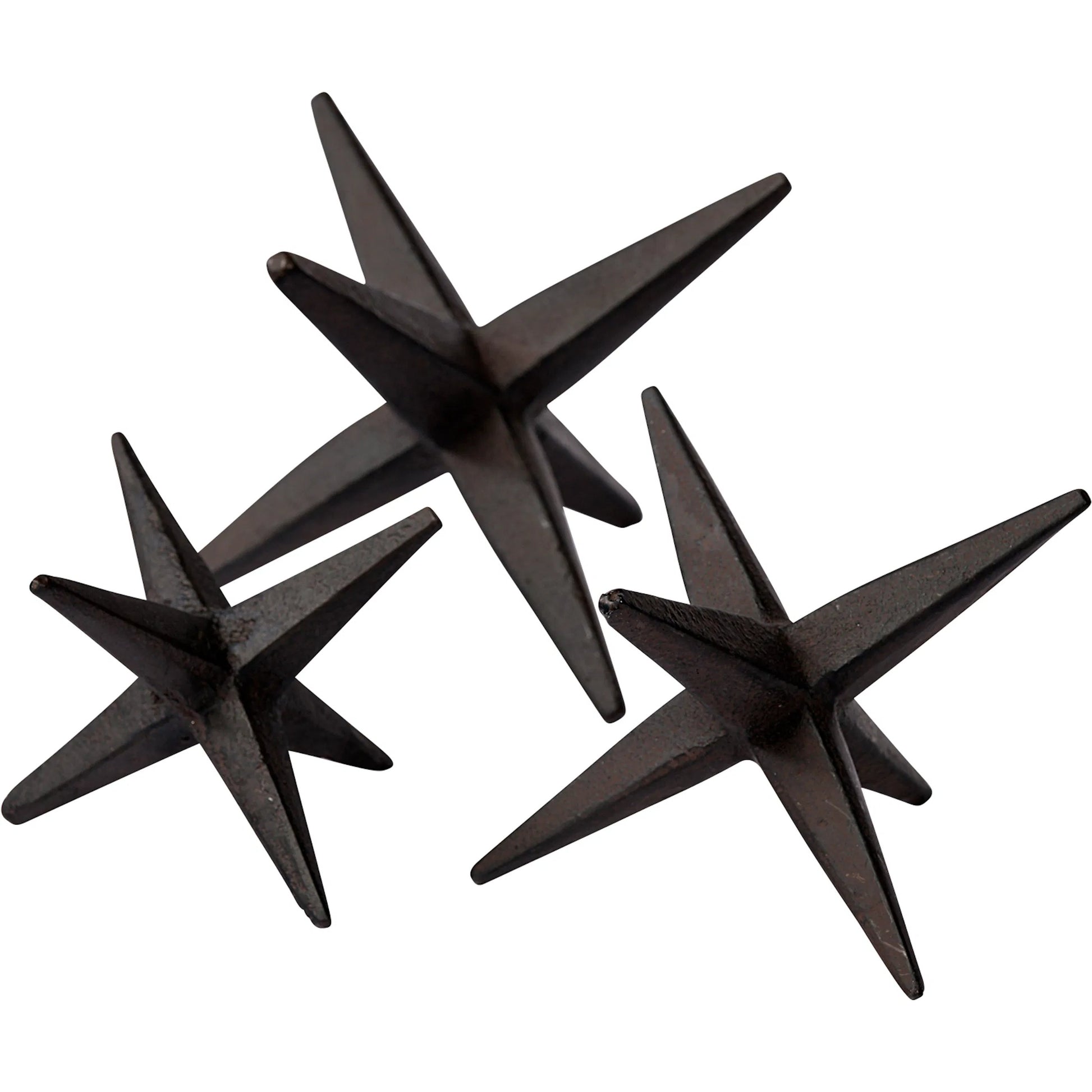 Rhea Cast Iron , & Jacks Set of Three by Mercana in natural. Made from unique in a eclectic & global style.