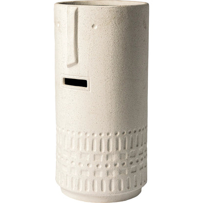 Jacob I Smiling Face Vase by Mercana in natural. Made from unique in a eclectic & global style.
