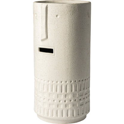 Jacob I Smiling Face Vase by Mercana in natural. Made from unique in a eclectic & global style.