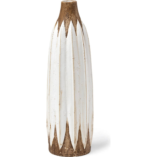 Sisko I Rustic Vase by Mercana in natural. Made from unique in a eclectic & global style.