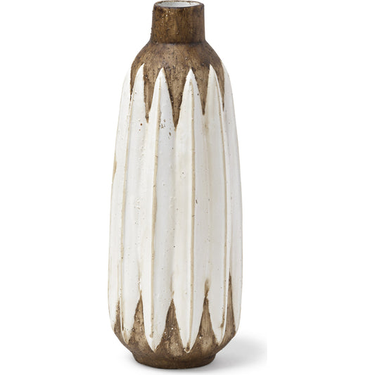 Sisko I Rustic Vase by Mercana in natural. Made from unique in a eclectic & global style.