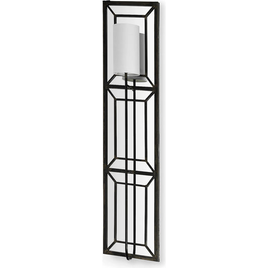 Noah Wall Sconce by Mercana in natural. Made from unique in a transitional style.