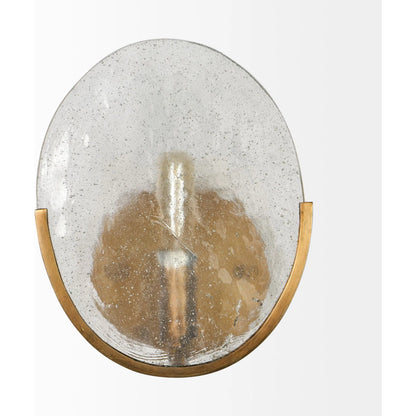 Rubeus Wall Sconce by Mercana in natural. Made from unique in a modern style.