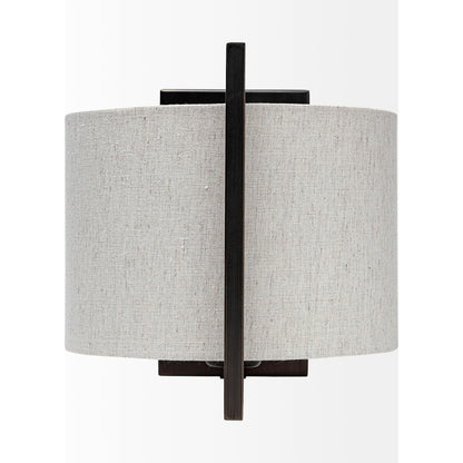 Smithe Wall Sconce by Mercana in black. Made from unique in a modern style.