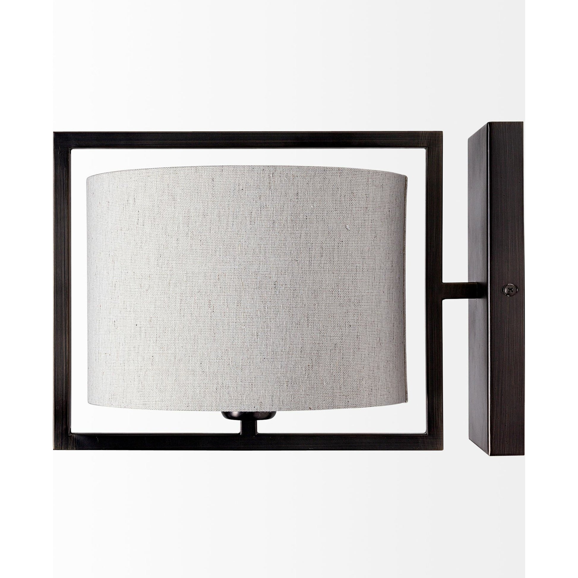 Smithe Wall Sconce by Mercana in black. Made from unique in a modern style.