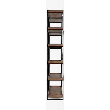 Trey Shelving Unit by Mercana in natural. Made from unique in a modern style.