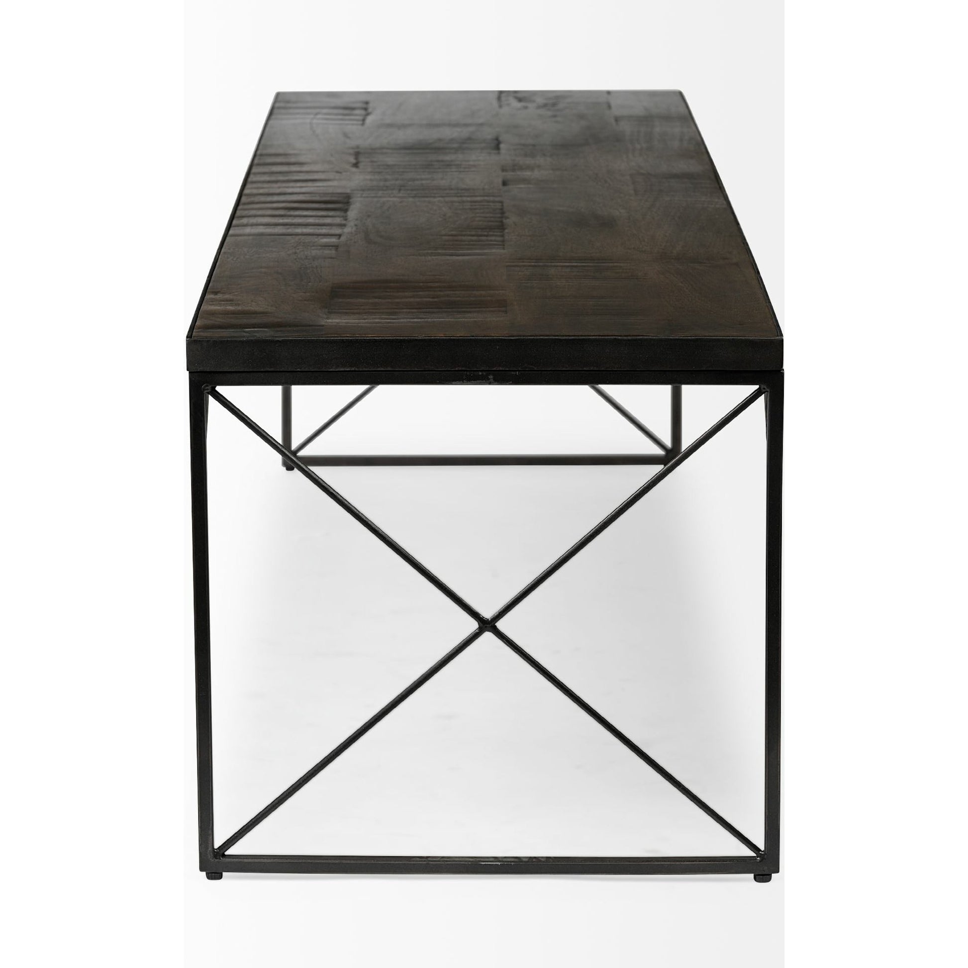 Trestman Bench by Mercana in natural. Made from unique in a modern style.