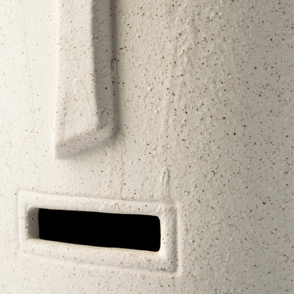 Jacob I Smiling Face Vase by Mercana in natural. Made from unique in a eclectic & global style.