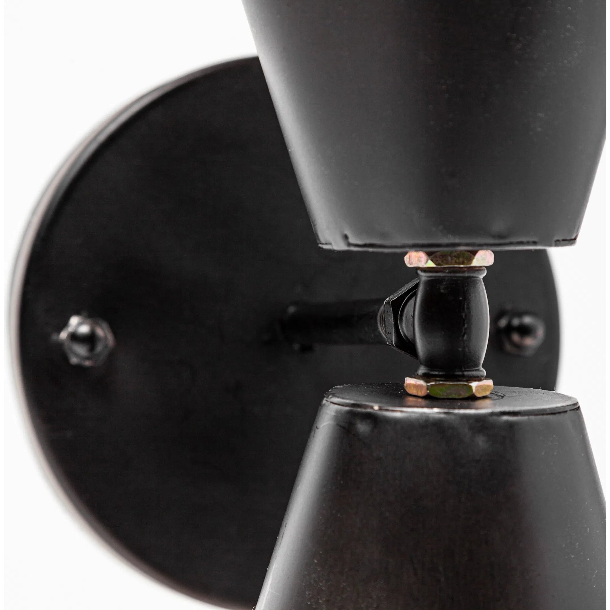 Eris Wall Sconce by Mercana in black, gold. Made from unique in a modern style.