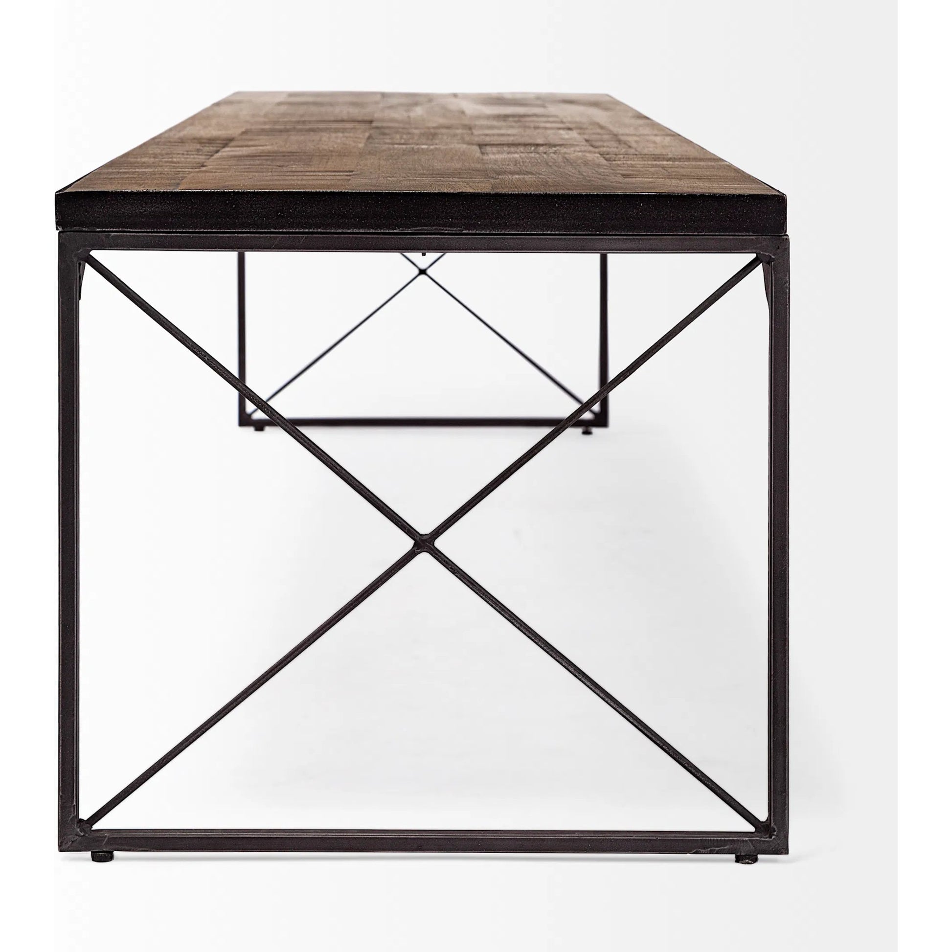 Trestman Bench by Mercana in natural. Made from unique in a modern style.