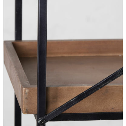 Trey Shelving Unit by Mercana in natural. Made from unique in a modern style.