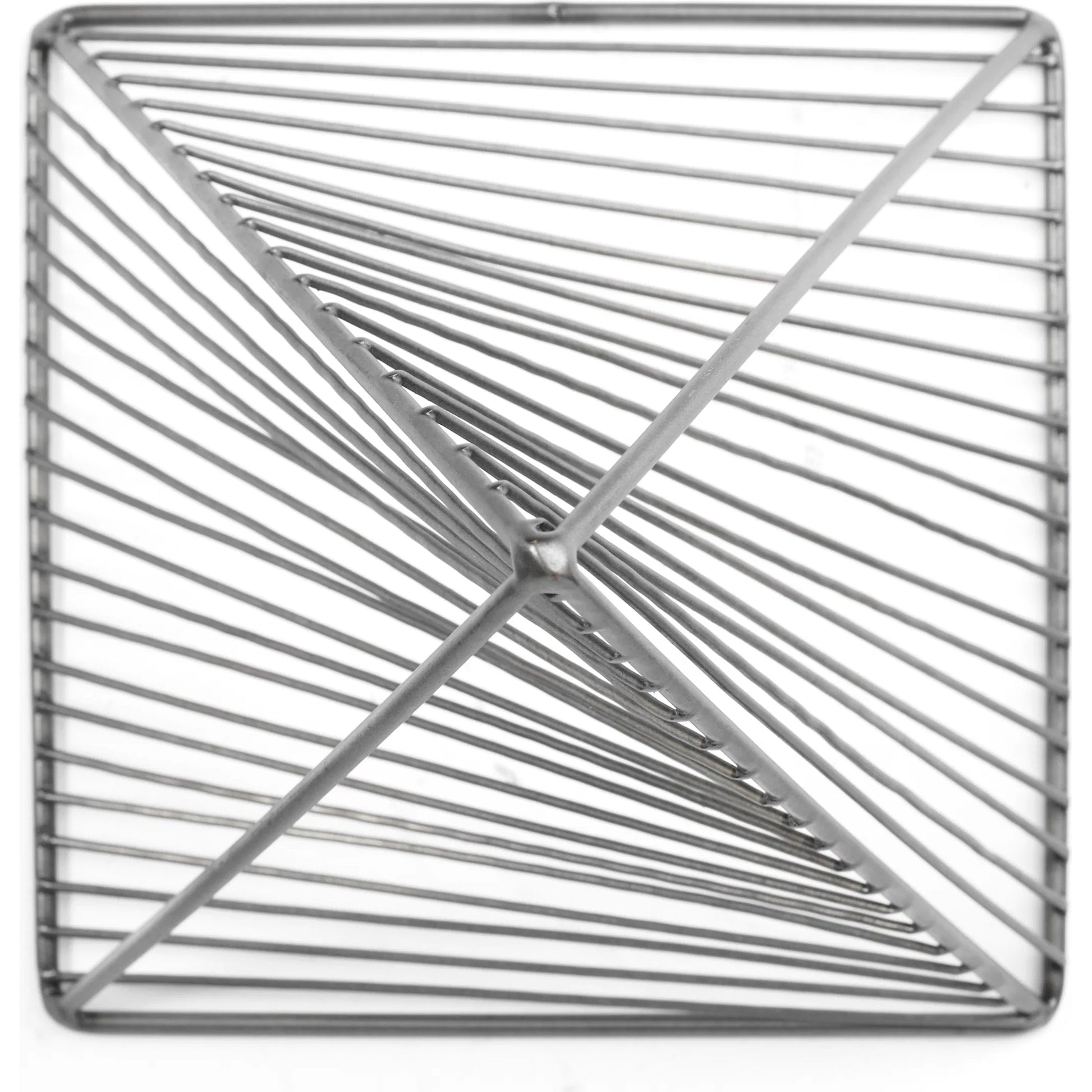 Risley Triangular Decorative Object by Mercana in natural. Made from unique in a modern style.
