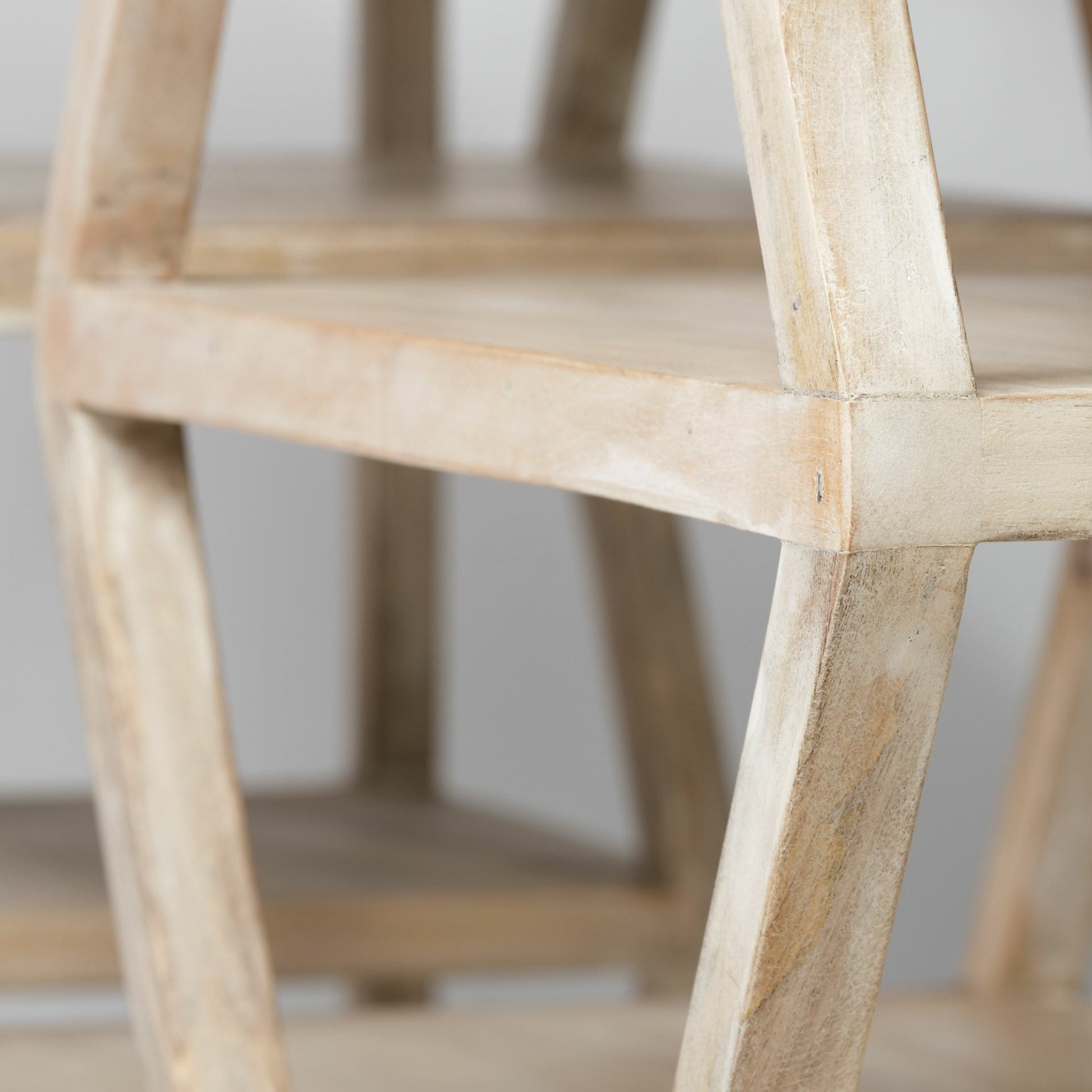 Dayton Console Table by Mercana in natural, mango wood. Made from unique in a modern style.