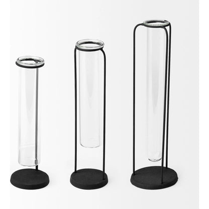 Beeker Test Tube Style Vases Set of Three by Mercana in natural. Made from unique in a modern style.