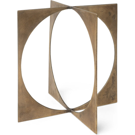 Lima I Geometric Decorative Object by Mercana in natural. Made from unique in a eclectic & global style.