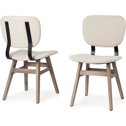 Haden Dining Chair (Set of 2) by Mercana. Made from unique in a rustic style.