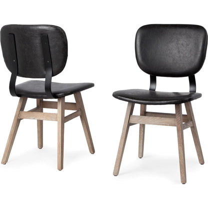 Haden Dining Chair (Set of 2) by Mercana. Made from unique in a rustic style.