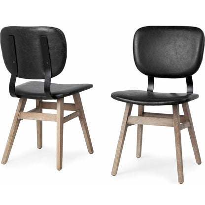 Haden Dining Chair (Set of 2) by Mercana. Made from unique in a rustic style.