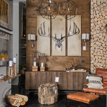 Smithe Wall Sconce by Mercana in black. Made from unique in a modern style.