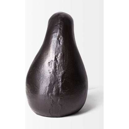 Dodo Cast Aluminum Mauritian Bird Sculpture by Mercana in black, antiqued gold. Made from unique in a eclectic & global style.