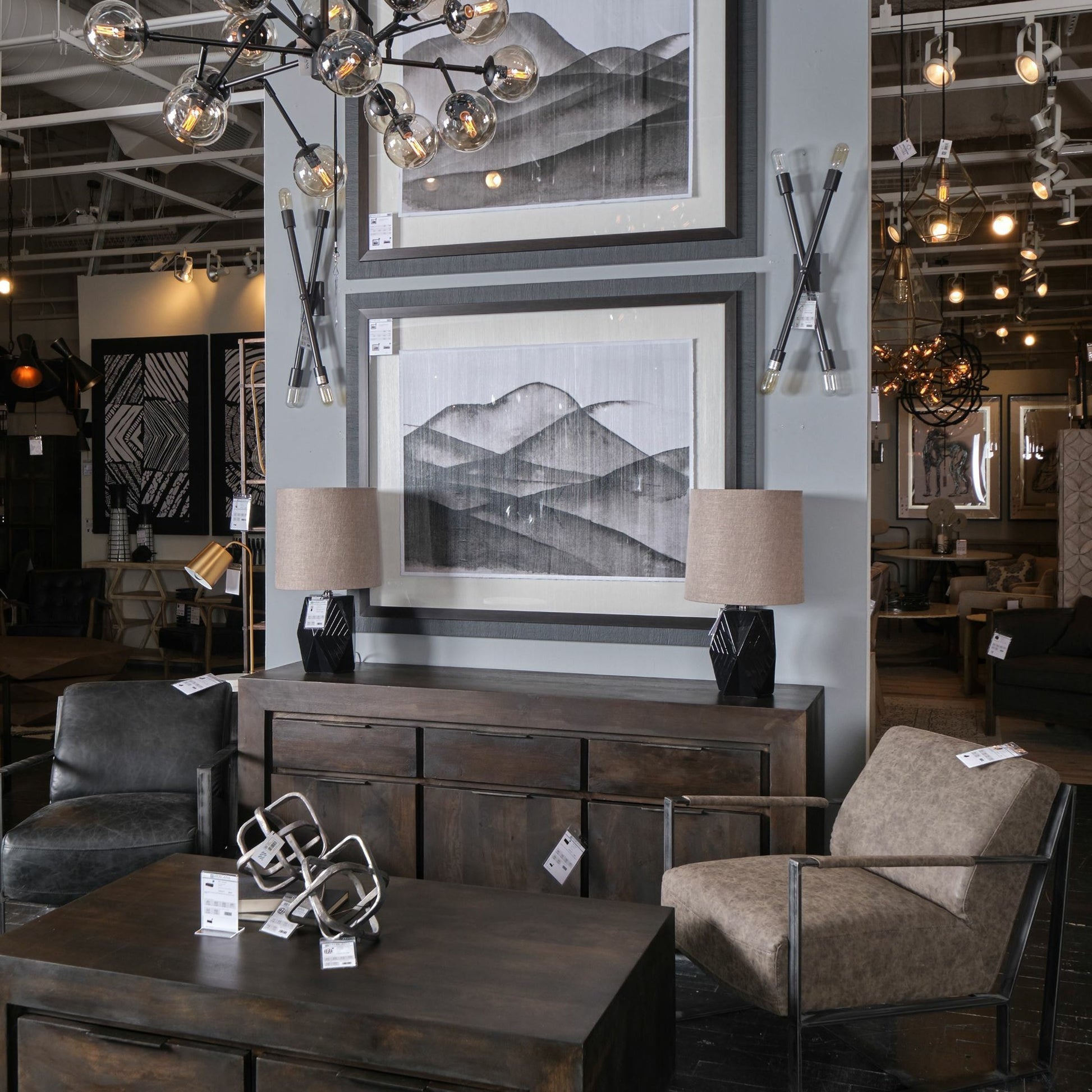 Xendi Wall Sconce by Mercana in natural. Made from unique in a modern style.