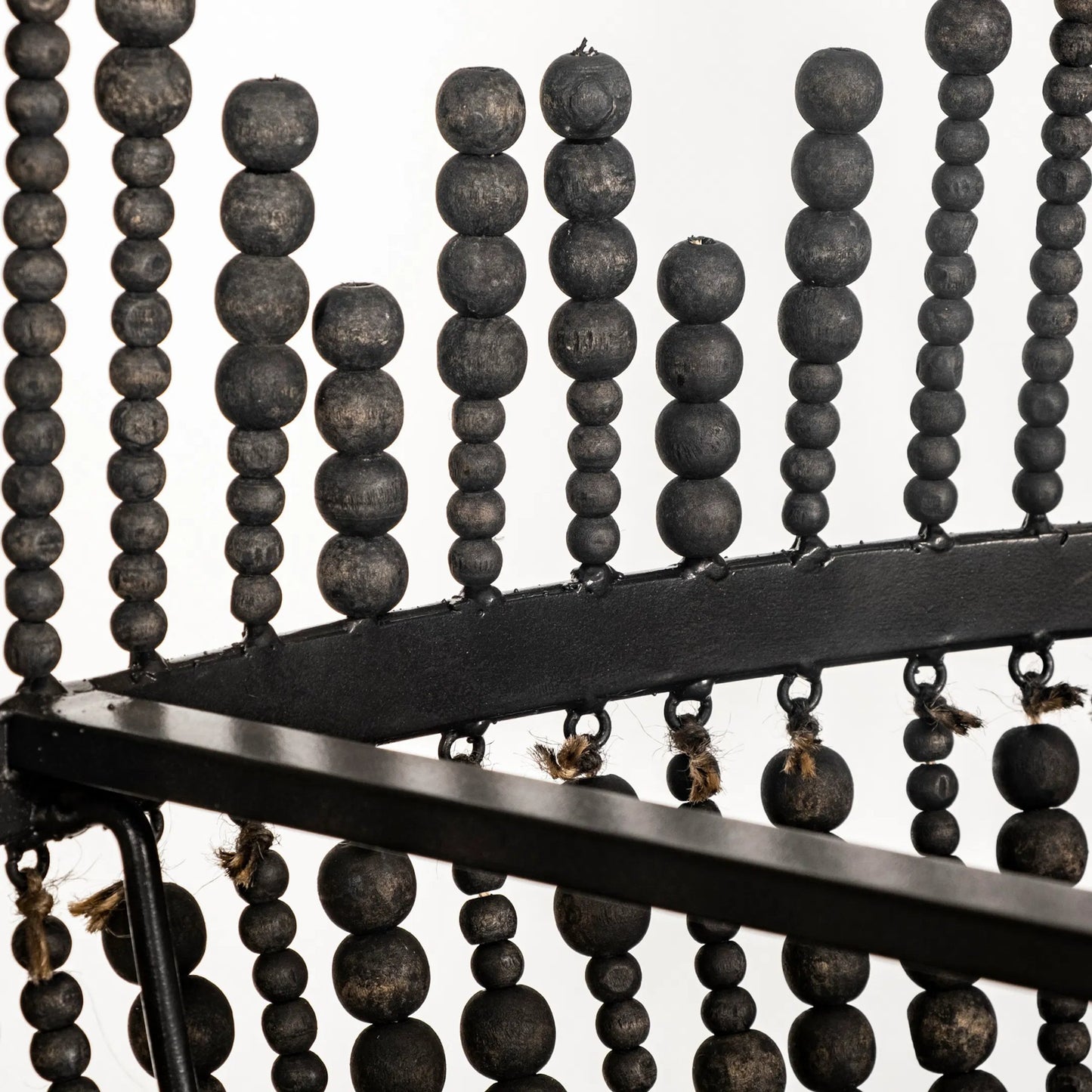 005 SR-815504 | Closeup | Liam Chandelier by Mercana in natural. Made from unique in a modern style.
