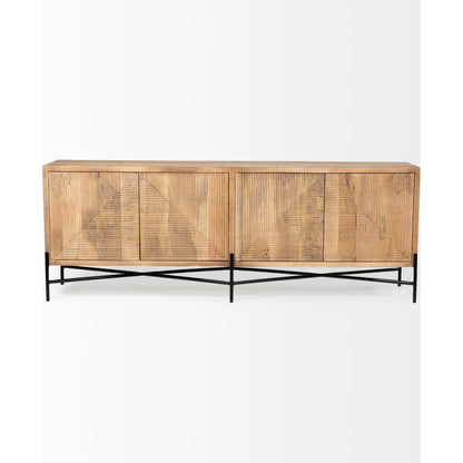 Cairo Sideboard by Mercana in natural. Made from unique in a modern style.