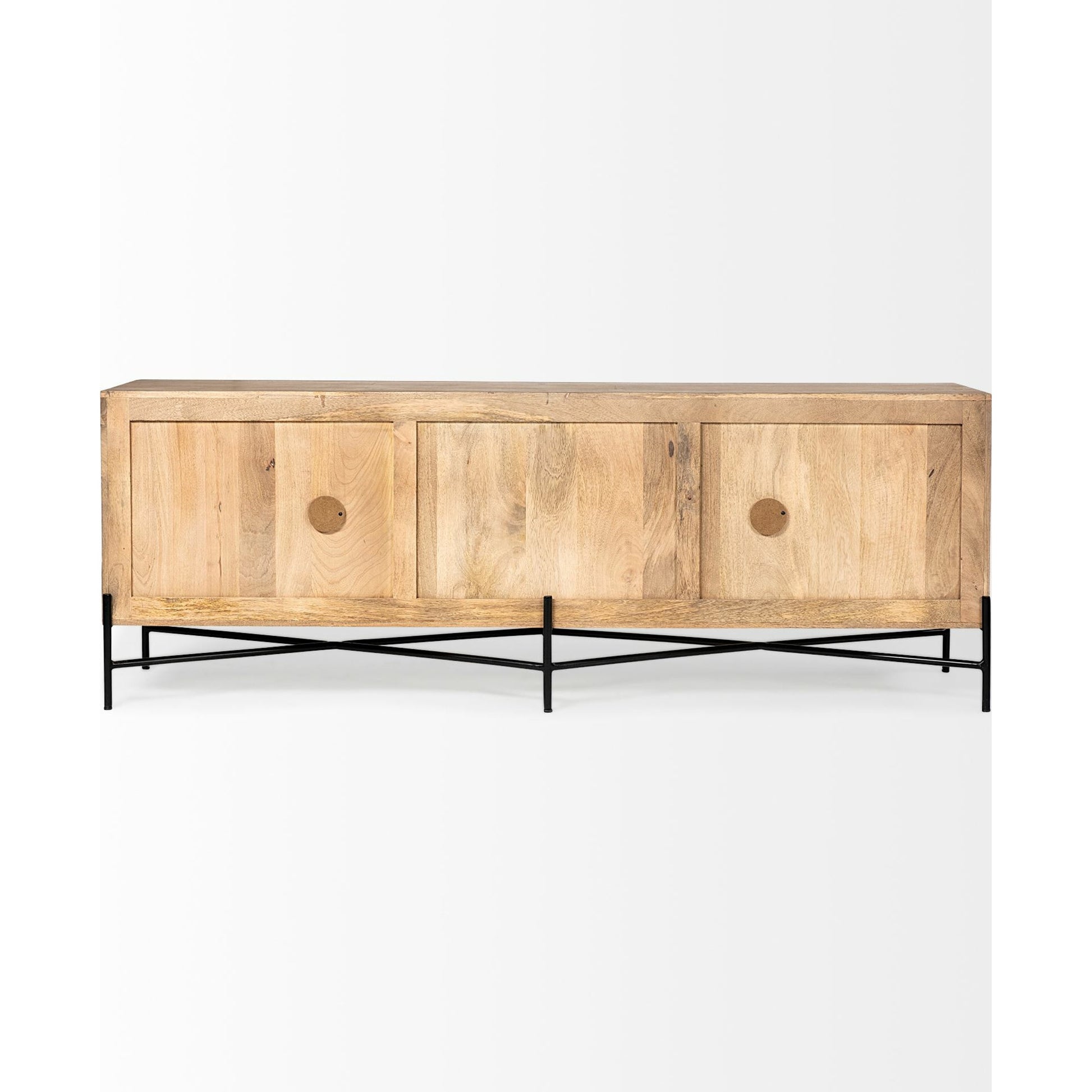 Cairo Sideboard by Mercana in natural. Made from unique in a modern style.