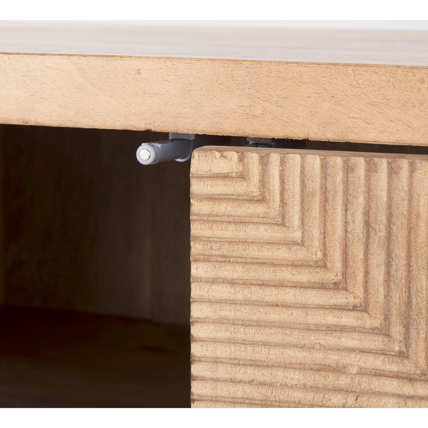 007 SR-814915 | Closeup | Cairo Sideboard by Mercana in natural. Made from unique in a modern style.