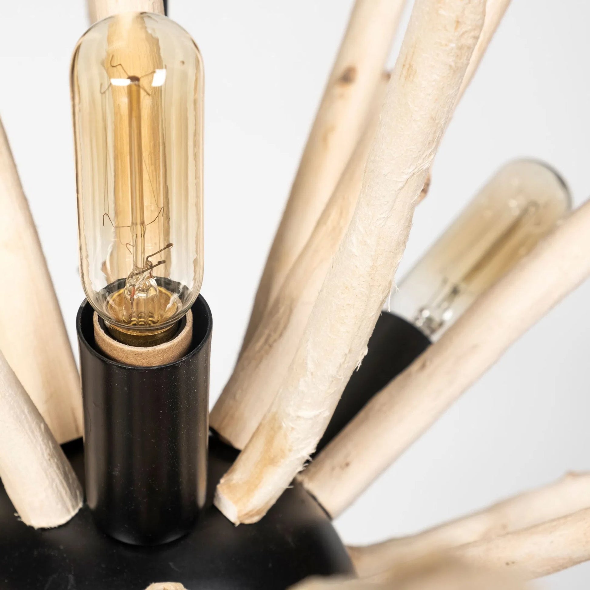 Jules Chandelier by Mercana in blonde. Made from unique in a modern style.
