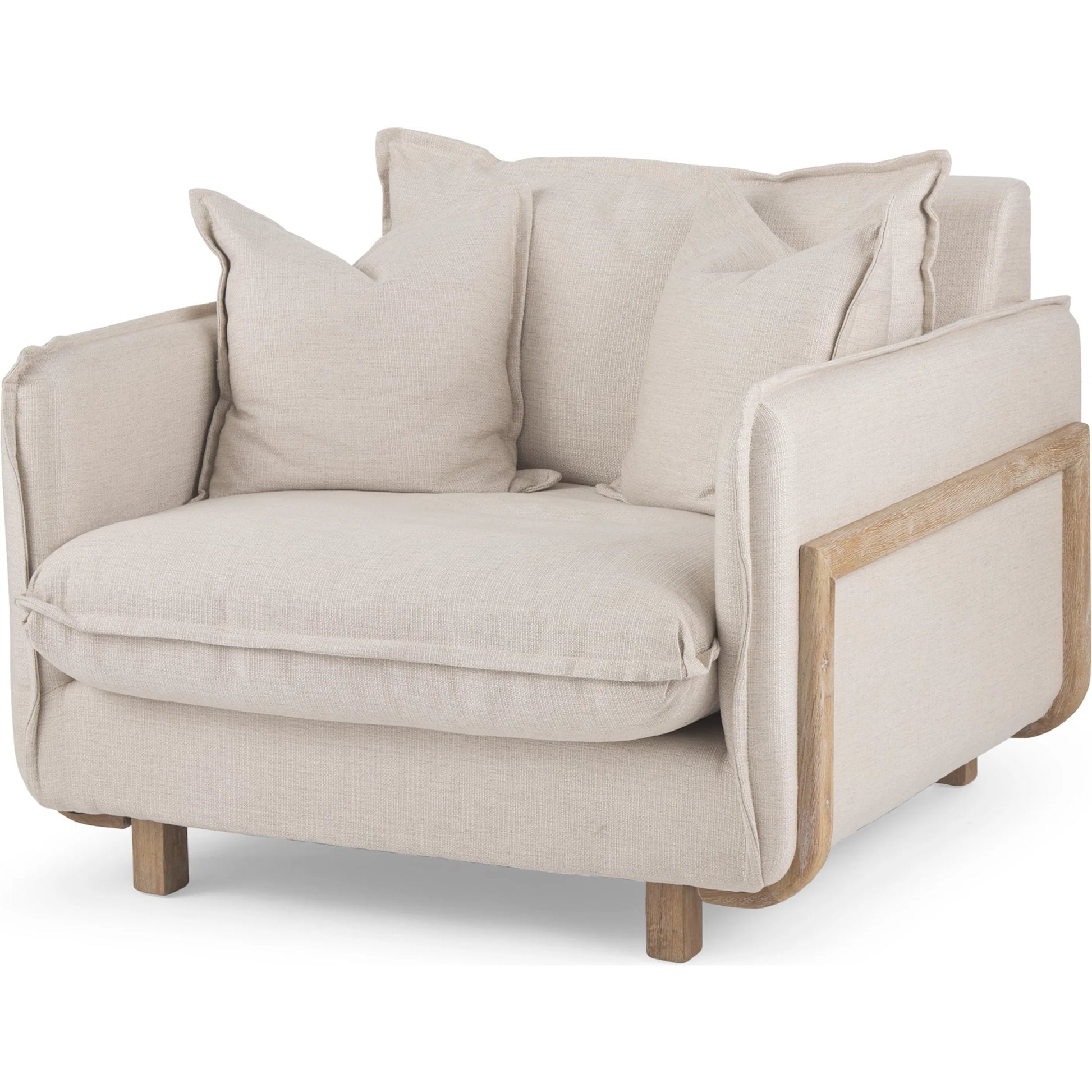 Roy Upholstered Chair by Mercana. Made from unique in a modern style.