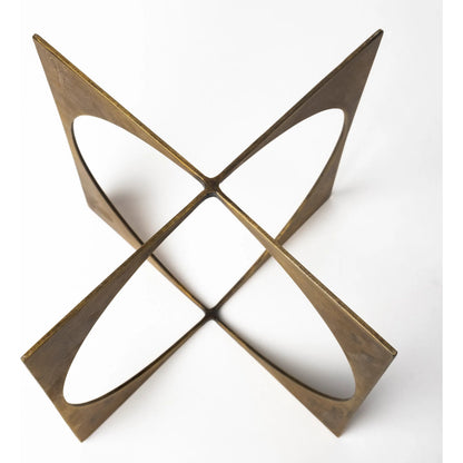 Lima I Geometric Decorative Object by Mercana in natural. Made from unique in a eclectic & global style.