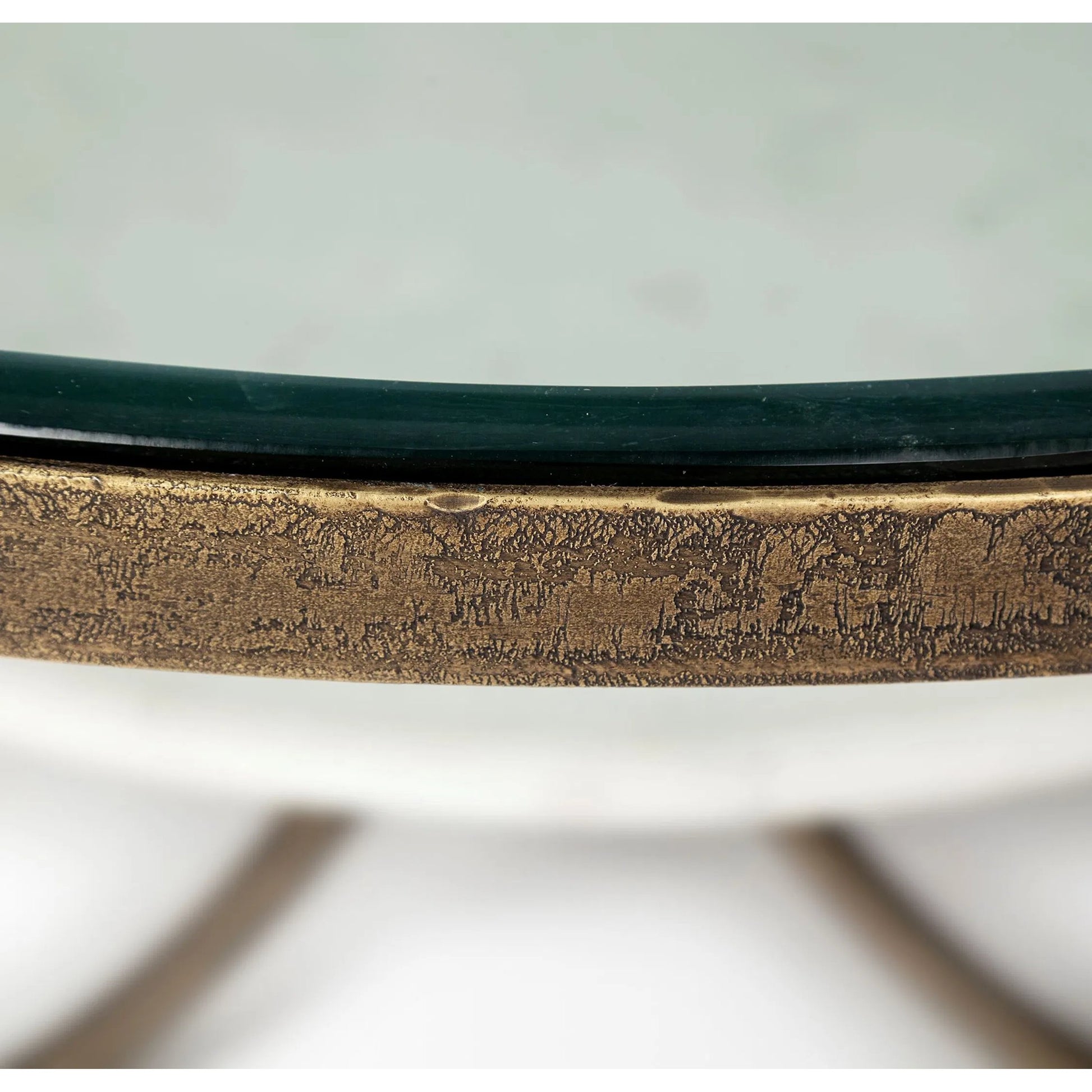 Reinhardt Coffee Table by Mercana in white, gold. Made from unique in a transitional style.