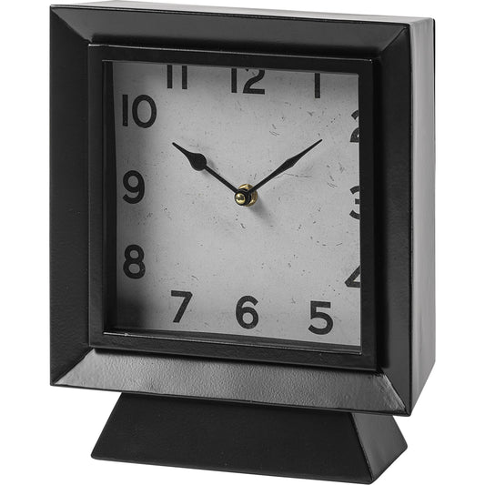 Ralph I Table Clock by Mercana in natural. Made from unique in a modern style.