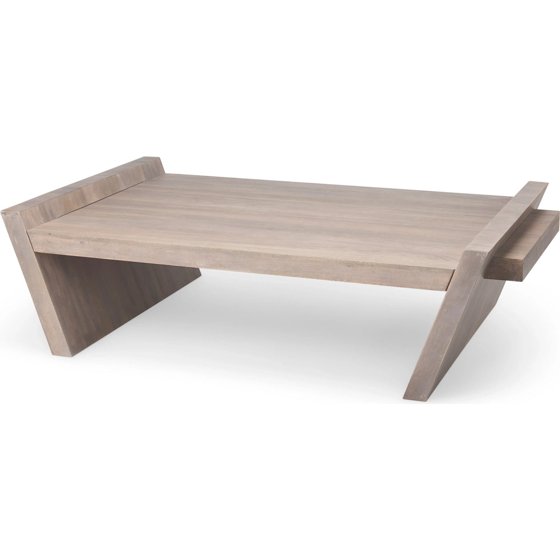Elaine Coffee Table by Mercana in mango wood, medium brown. Made from unique in a eclectic & global style.